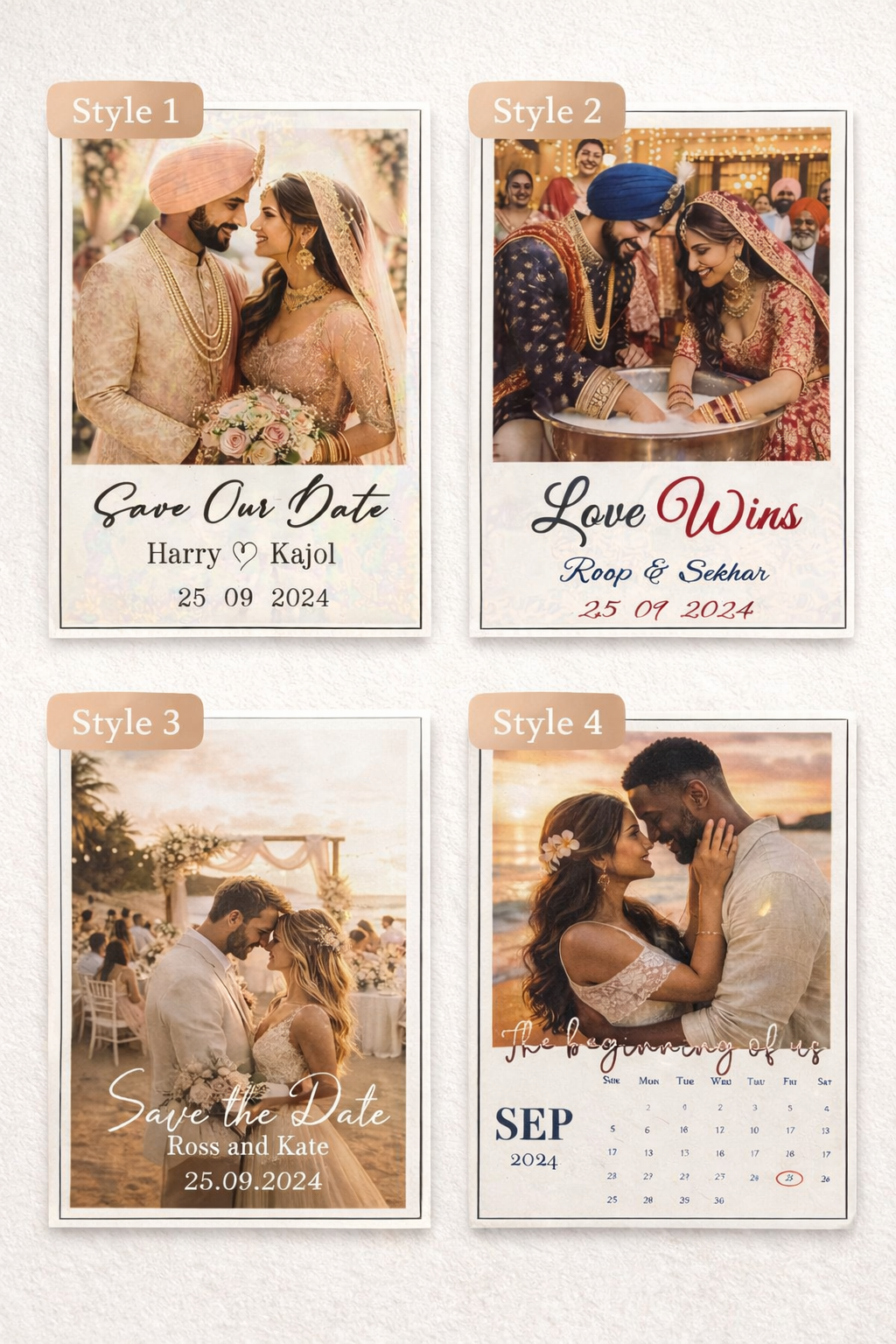 Custom Photo Magnet – Save the Date | Personalized Wedding, Engagement & Anniversary Magnet | Couple Memory Fridge Magnet Gift