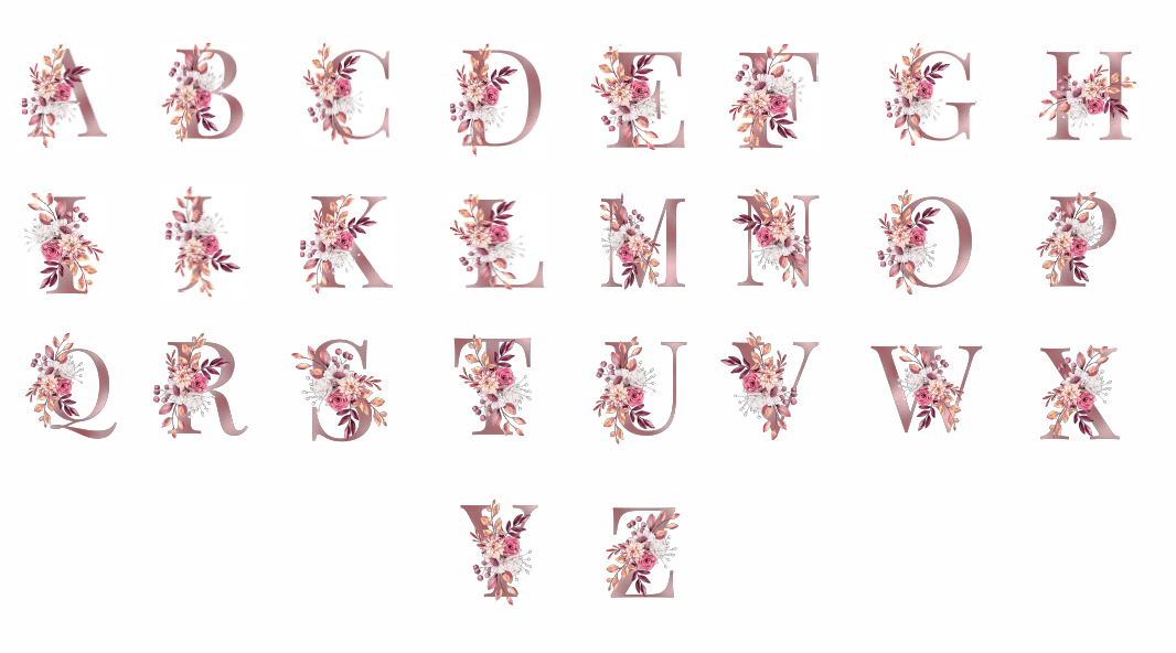 Personalized Floral Initial & Name Ceramic Mug — Custom Monogram Coffee Cup, Gift for Her