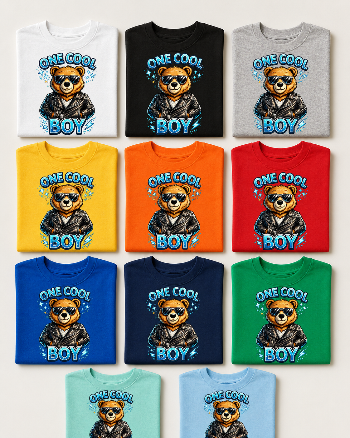 One Cool Boy Toddler Shirt,