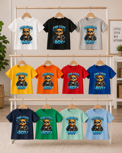 One Cool Boy Toddler Shirt,