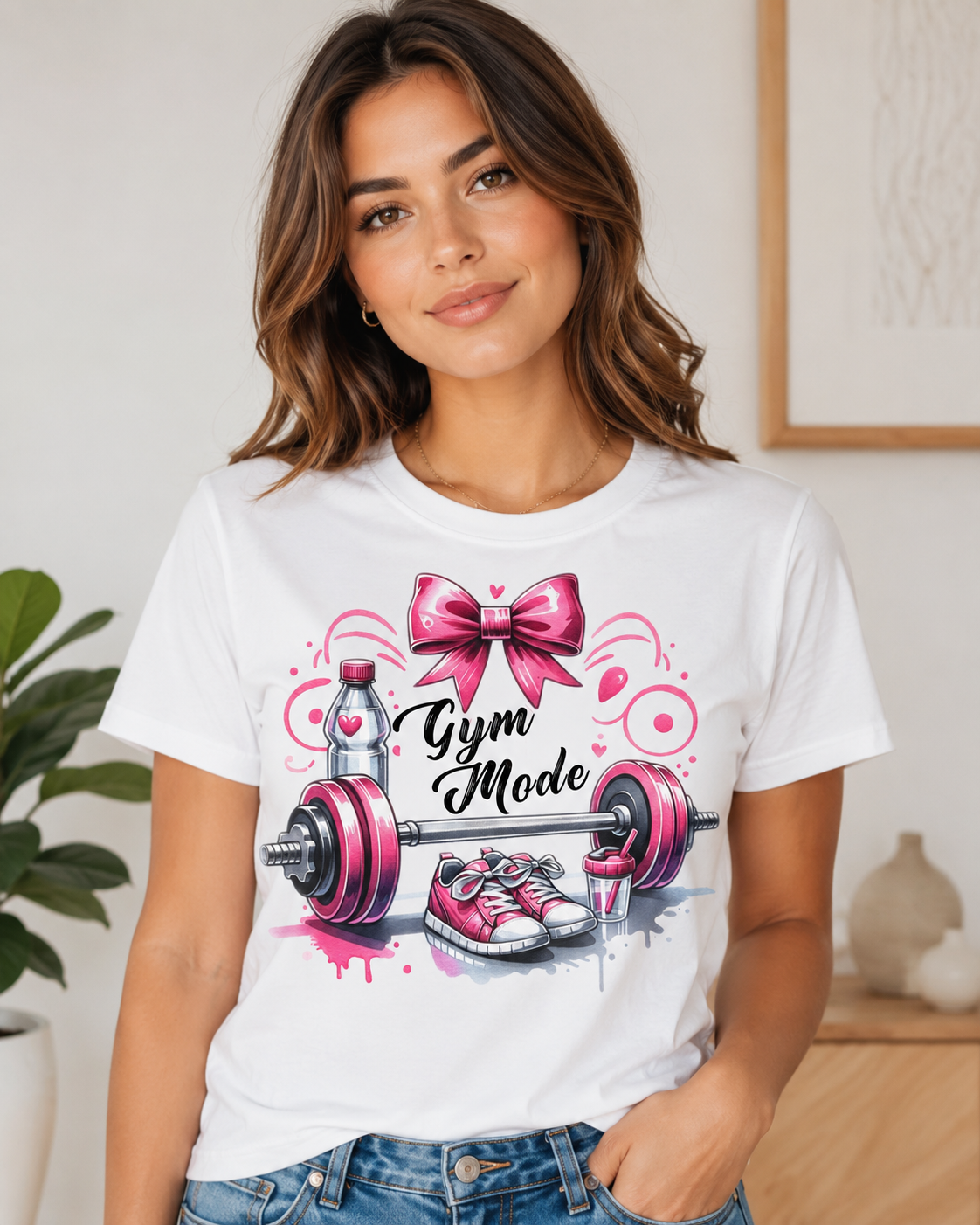 Gym Mode Women’s Graphic T-Shirt