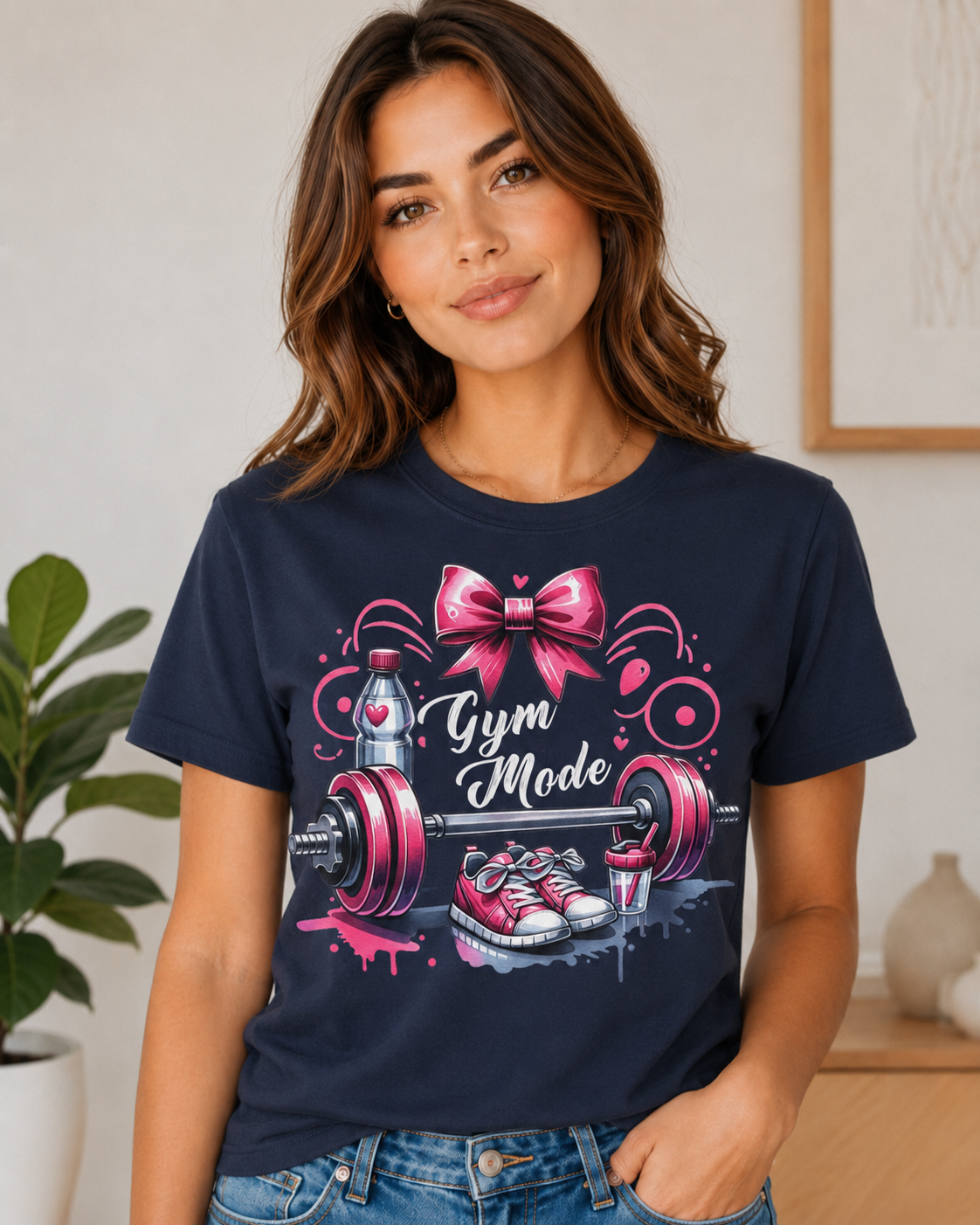 Gym Mode Women’s Graphic T-Shirt