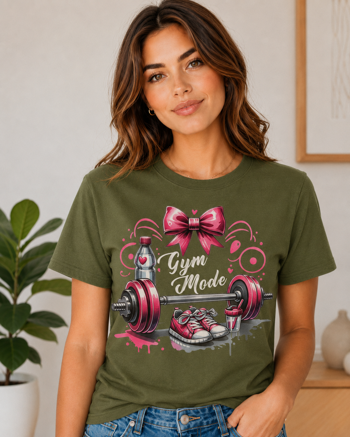 Gym Mode Women’s Graphic T-Shirt