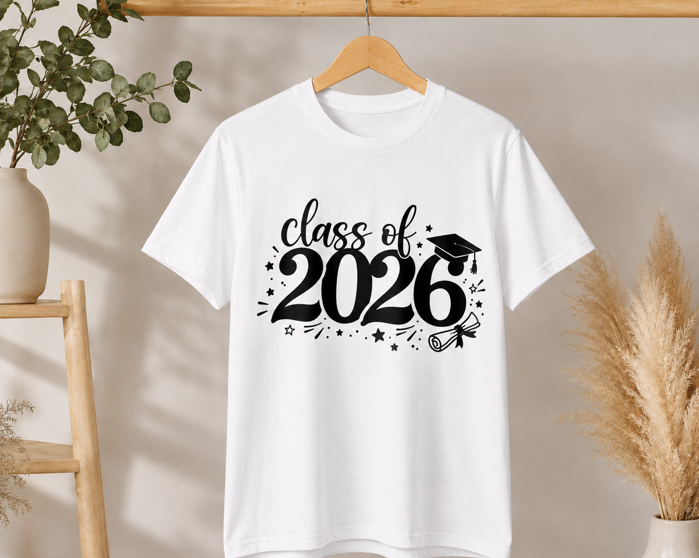 Class of 2026 T-Shirt, Senior 2026 Shirt, Graduation Gift for Her Him, Graduate Tee, School Graduation Shirt, Senior Year Shirt