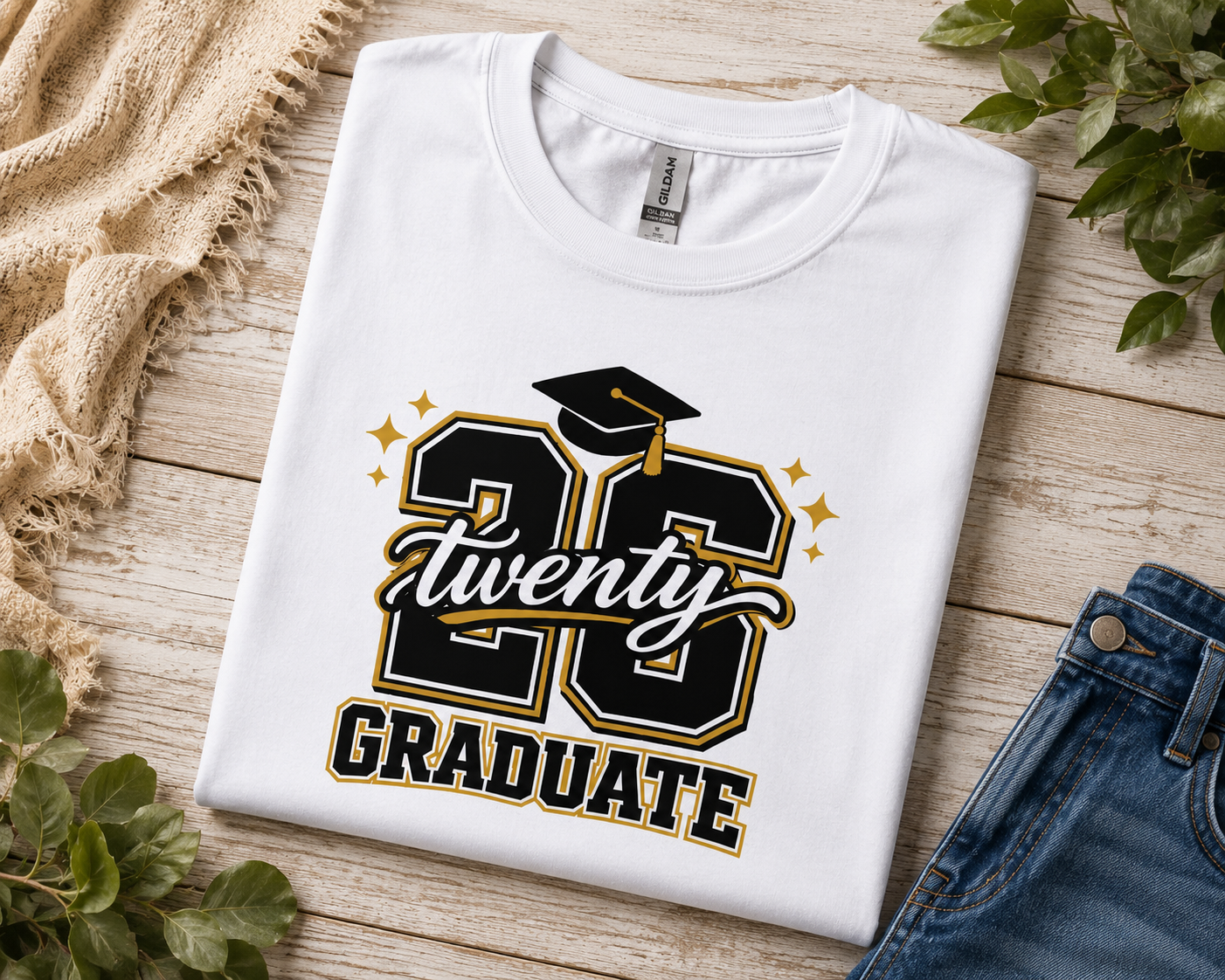 Class of 2026 T-Shirt, Senior 2026 Shirt, Graduation Gift for Her Him, Graduate Tee, School Graduation Shirt, Senior Year Shirt