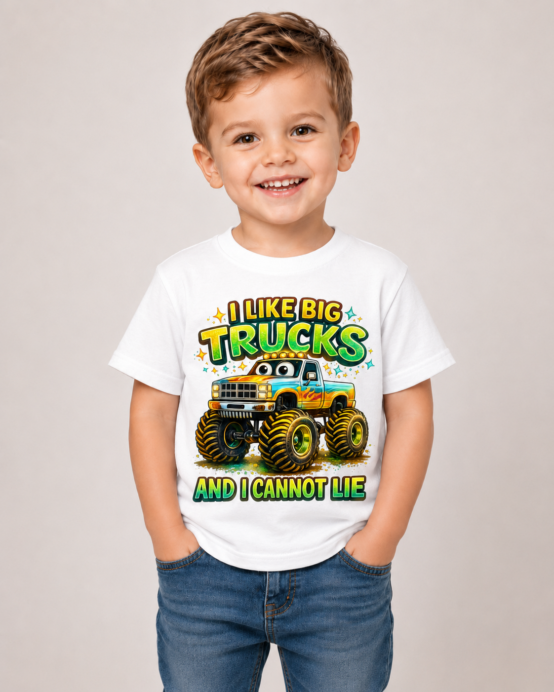 Monster Truck T-Shirt for Boys