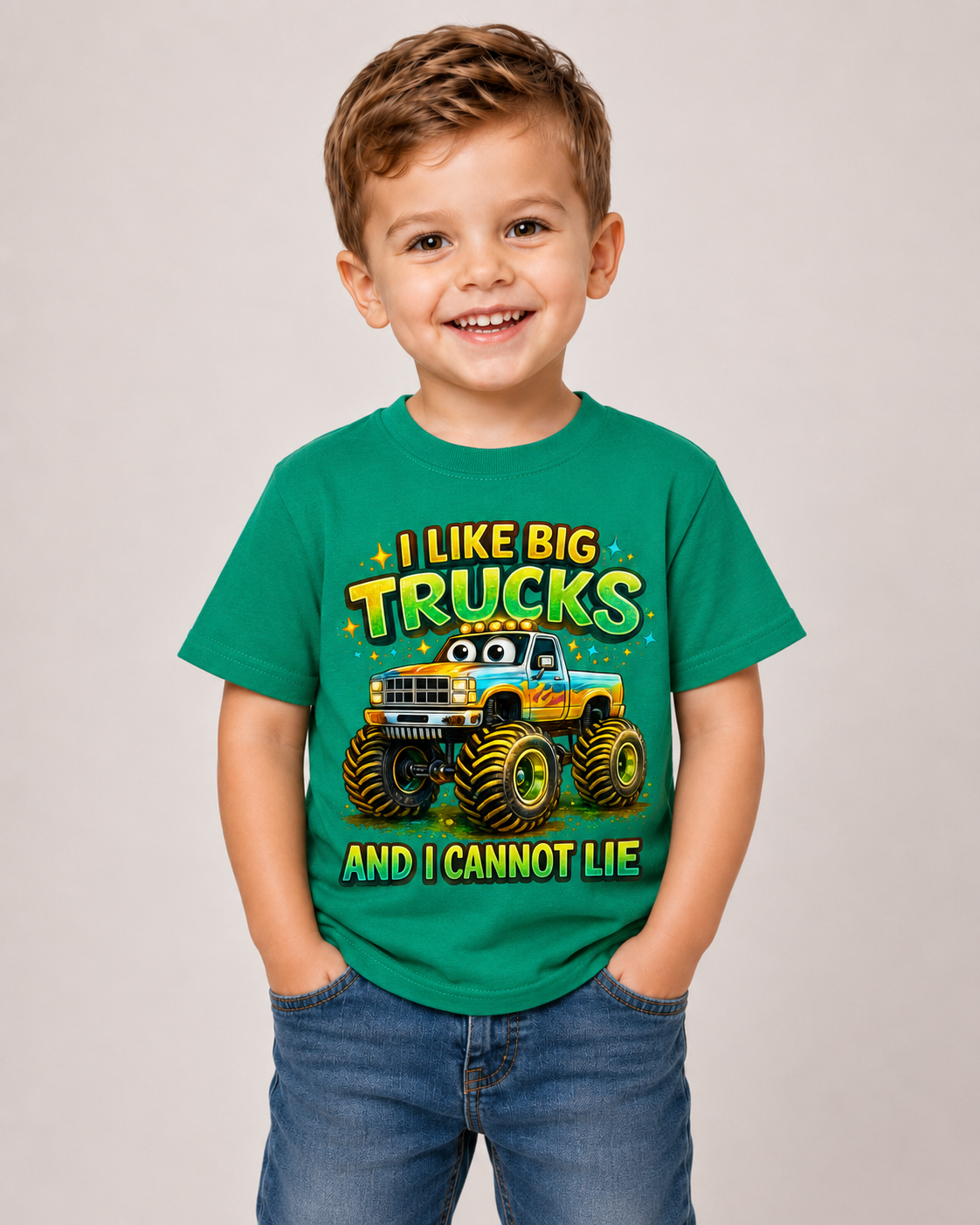 Monster Truck T-Shirt for Boys