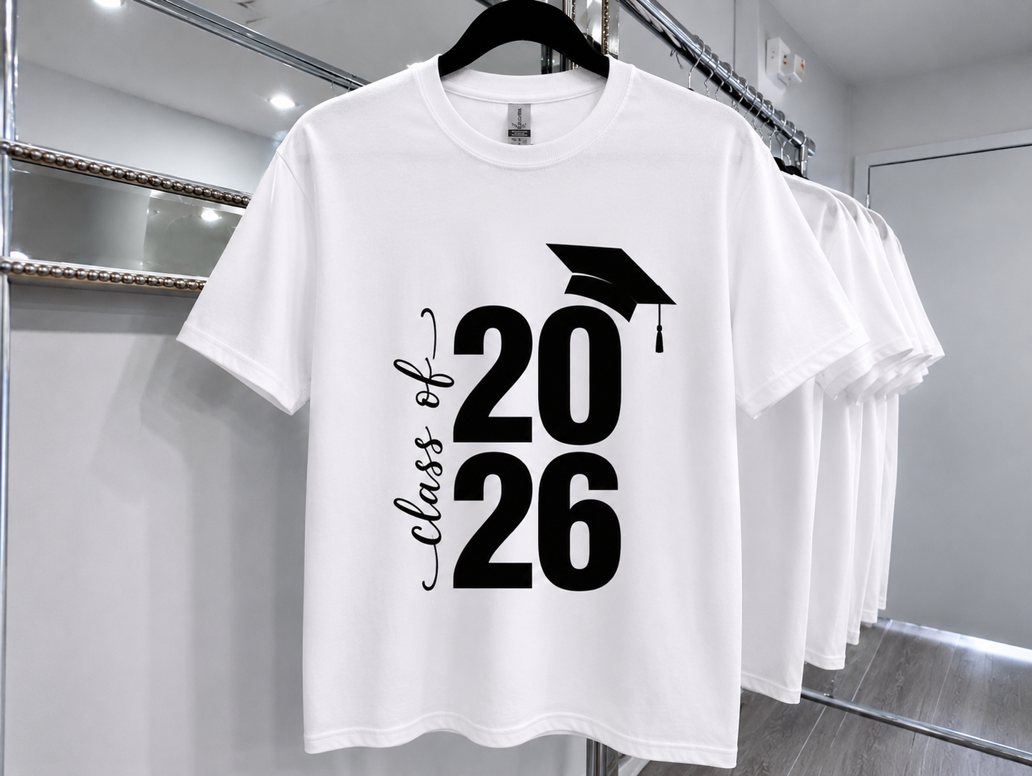 Class of 2026 T-Shirt, Senior 2026 Shirt, Graduation Gift for Her Him, Graduate Tee, School Graduation Shirt, Senior Year Shirt