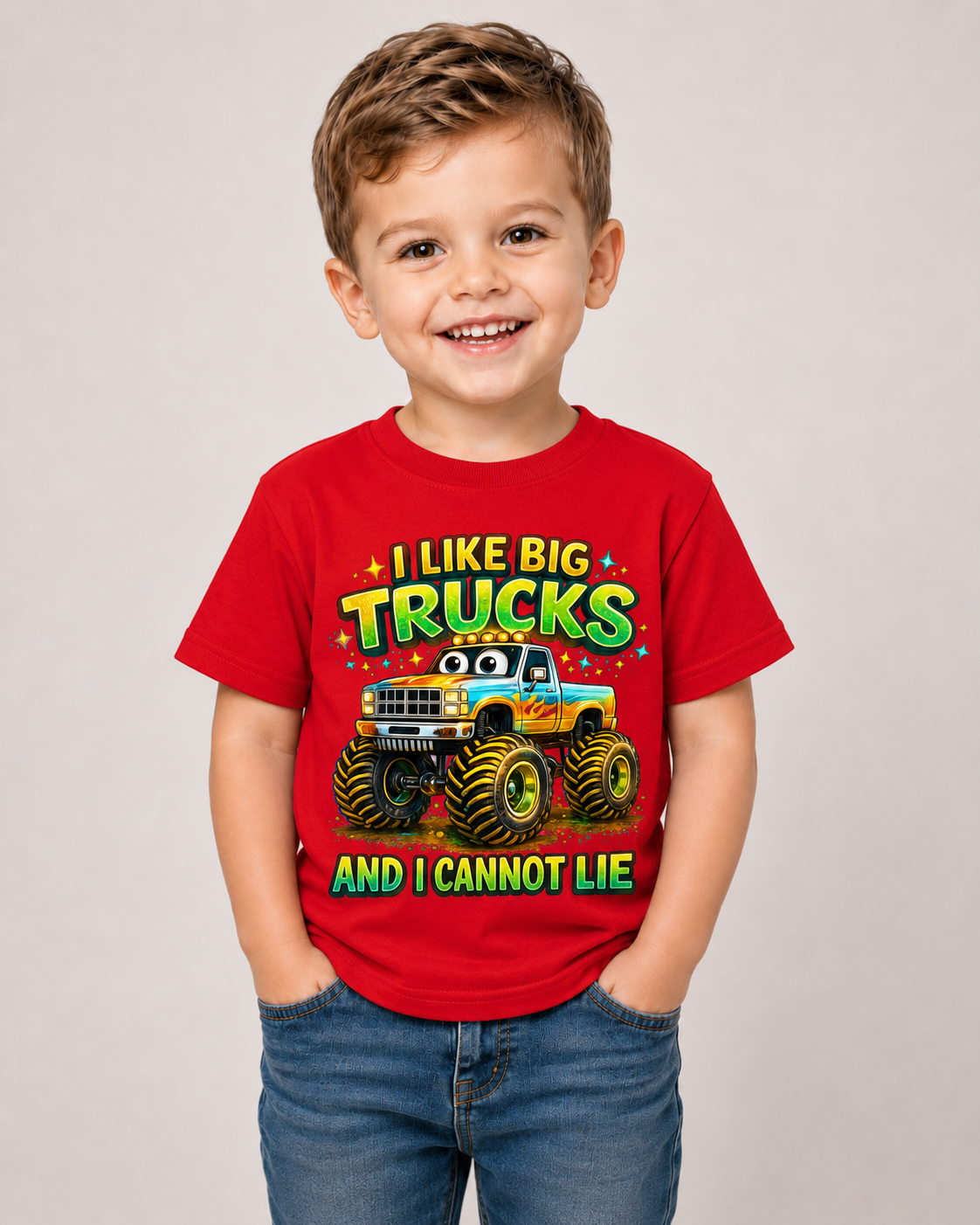 Monster Truck T-Shirt for Boys