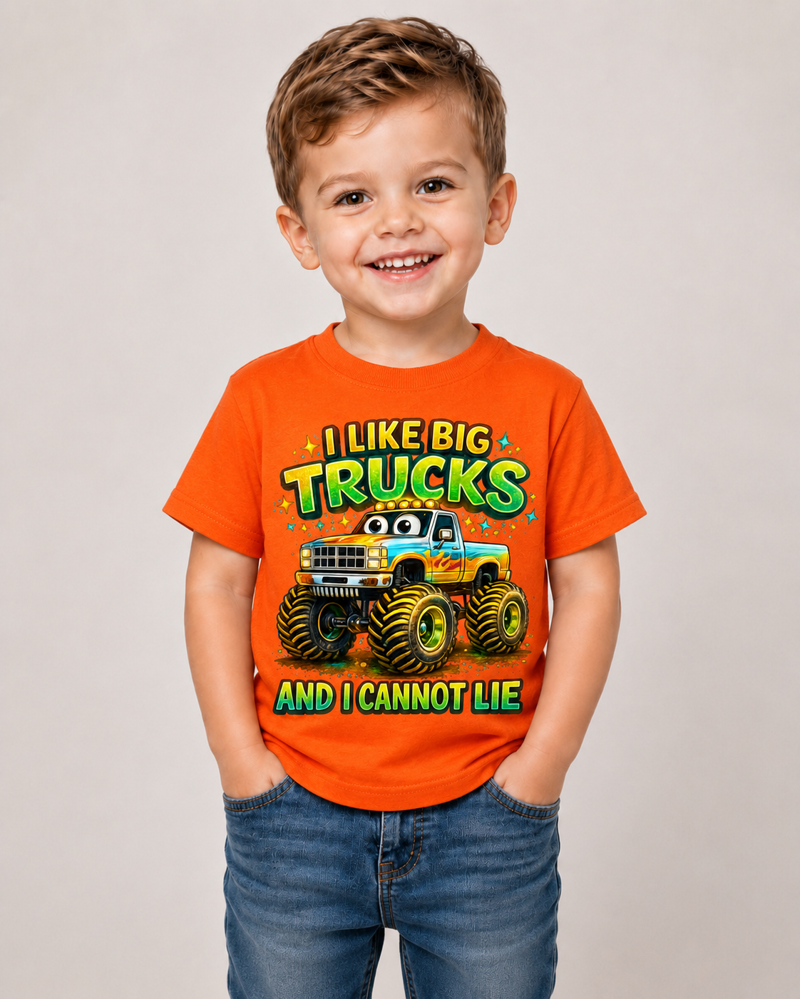 Monster Truck T-Shirt for Boys