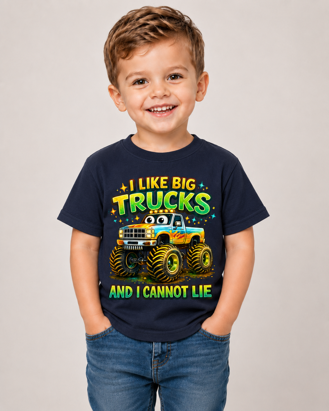 Monster Truck T-Shirt for Boys