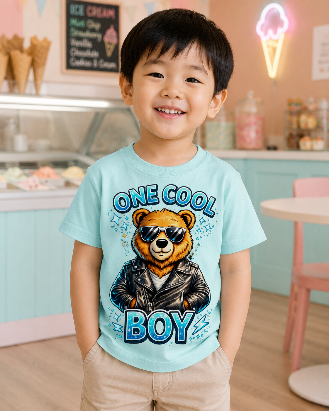One Cool Boy Toddler Shirt,
