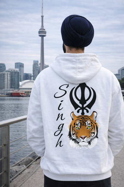 Singh Kaur Matching Hoodies | Sikh Pride, Khanda Tiger Design