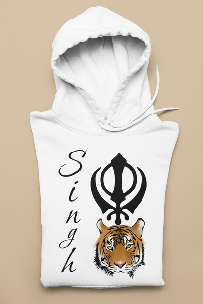 Singh Kaur Matching Hoodies | Sikh Pride, Khanda Tiger Design